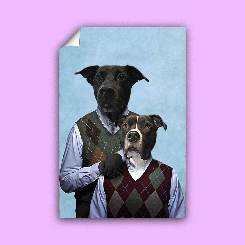 Step Brothers - Custom Pet Portrait